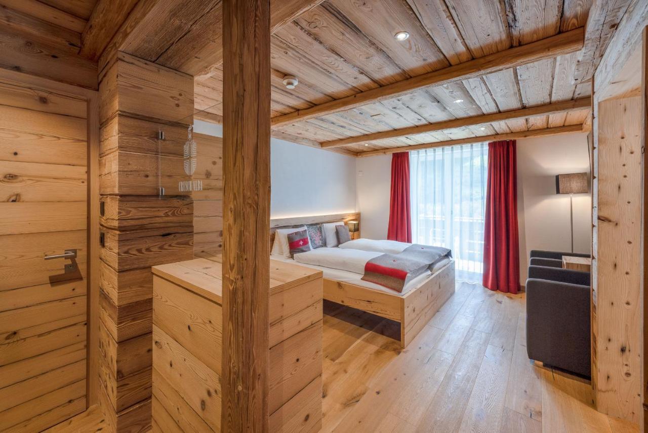Hotel Crusch Alba Swiss Lodge Zernez Buitenkant foto