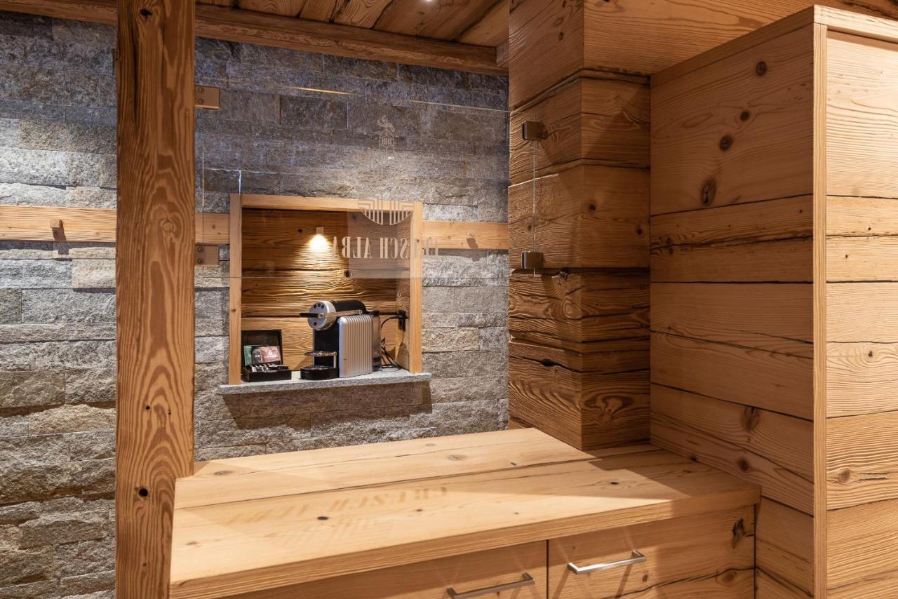 Hotel Crusch Alba Swiss Lodge Zernez Buitenkant foto