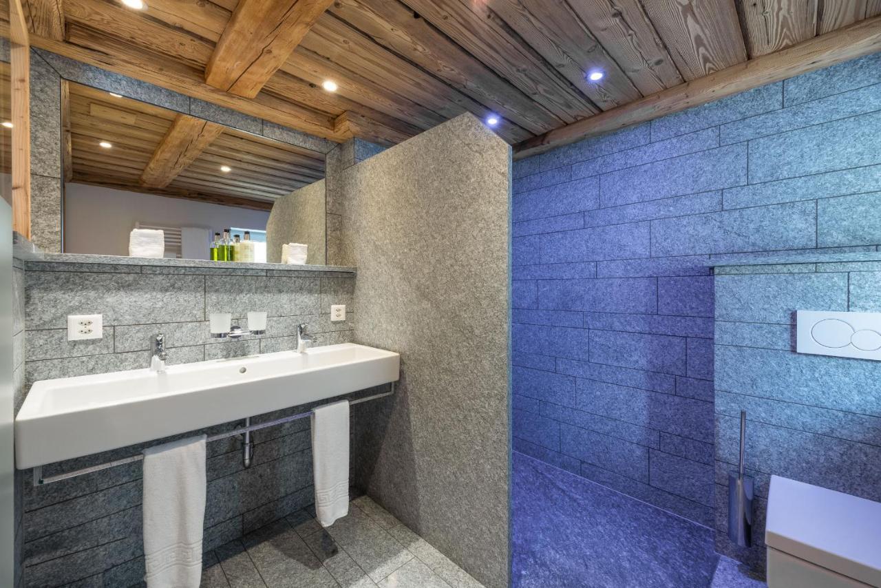 Hotel Crusch Alba Swiss Lodge Zernez Buitenkant foto